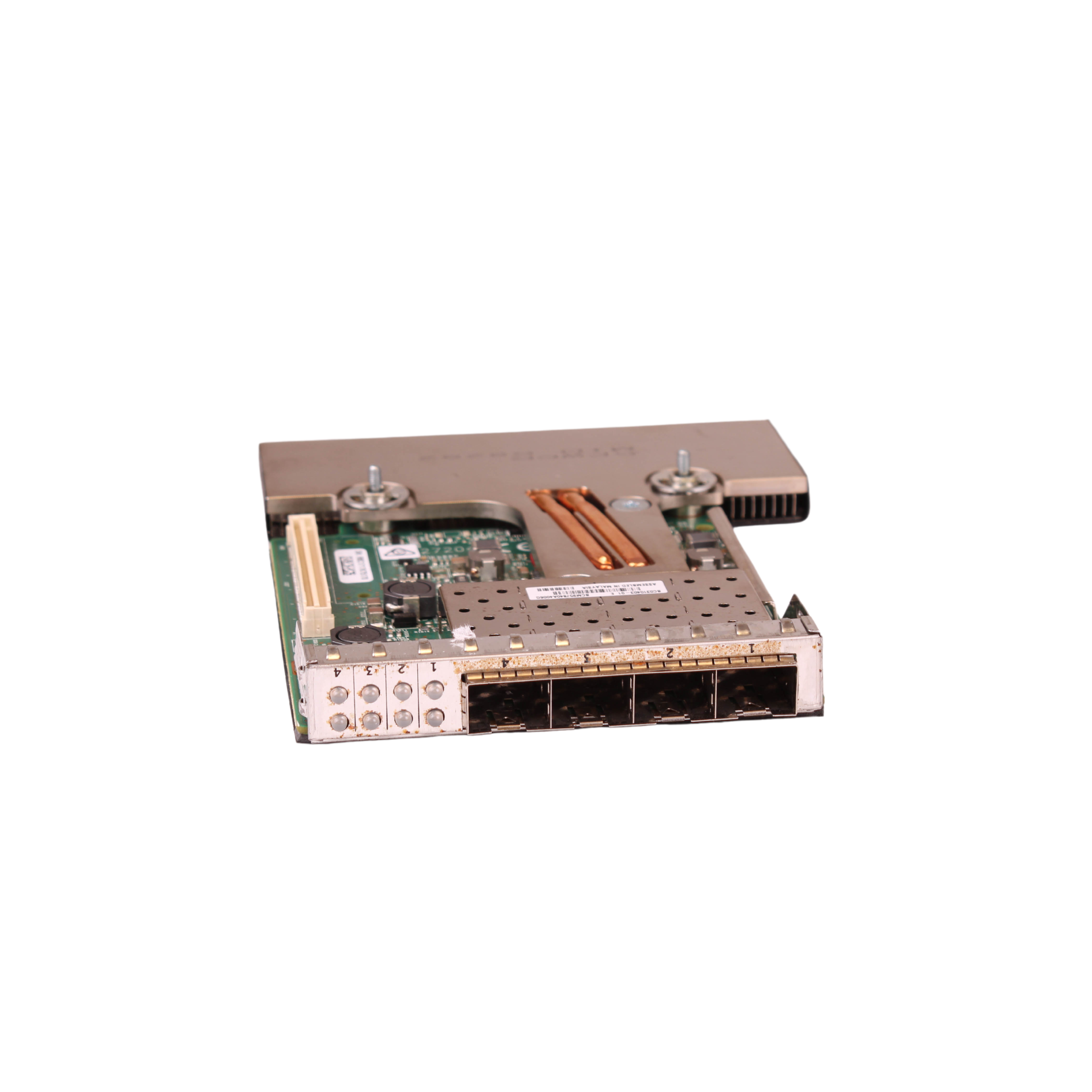 Dell XGRFF Broadcom 57840S Quad Port 10Gb SFP+ Network Daughter Card, certified refurbished